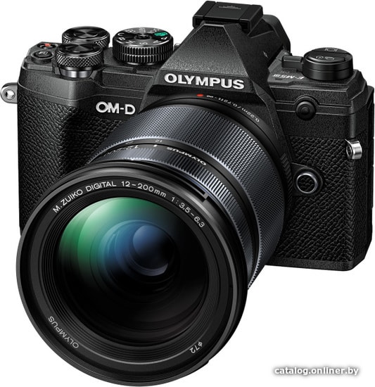 

Беззеркальный фотоаппарат Olympus OM-D E-M5 Mark III Kit 12-200mm (черный)
