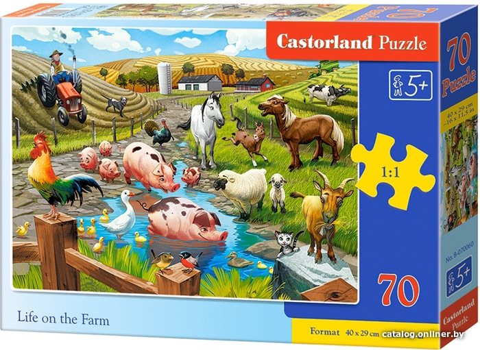 

Пазл Castorland Premium Жизнь на ферме В-070060