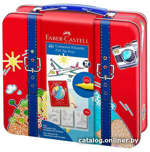 

Фломастеры Faber Castell Connector Suitcase 155535 (40шт)
