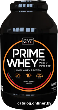 

Протеин QNT Prime Whey (тройная ягода, 2кг)