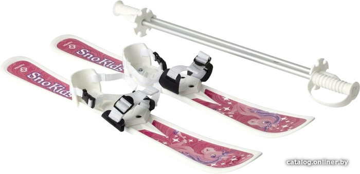 

Беговые лыжи Hamax Sno Kids Children's Skis With Poles Pink Pony Design HAM561002