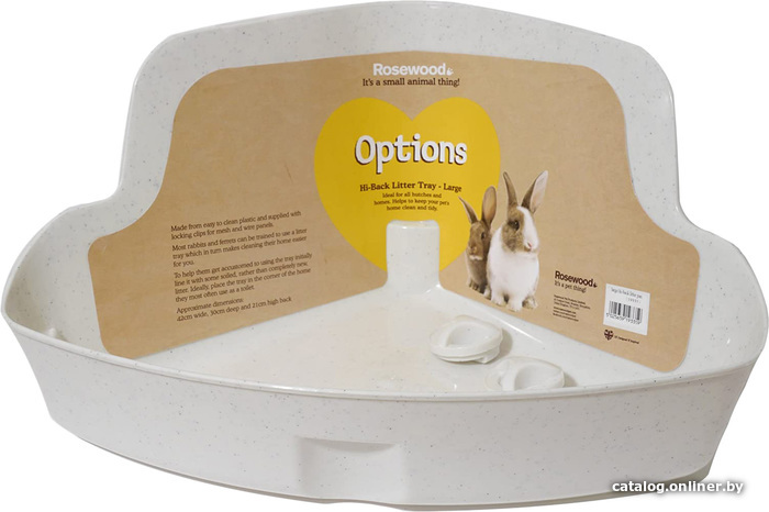 

Туалет-лоток Rosewood Corner Litter Tray Large 19335