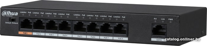 

Неуправляемый коммутатор Dahua DH-PFS3009-8ET-96