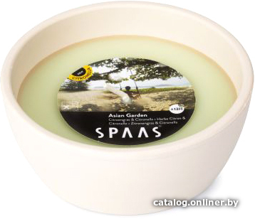 

Ароматизированая свеча Spaas Цитронелла 0552012215 (азиатский сад)