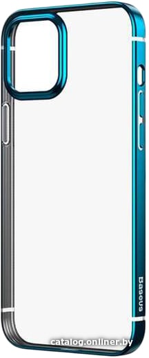 

Чехол для телефона Baseus Shining для iPhone 12 Pro (синий)