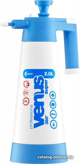 

Ручной опрыскиватель Kwazar Venus Super 360 Pro+ (2.0 л)