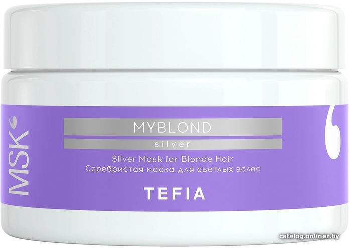 

Маска Tefia Myblond Серебристая для светлых волос 250 мл