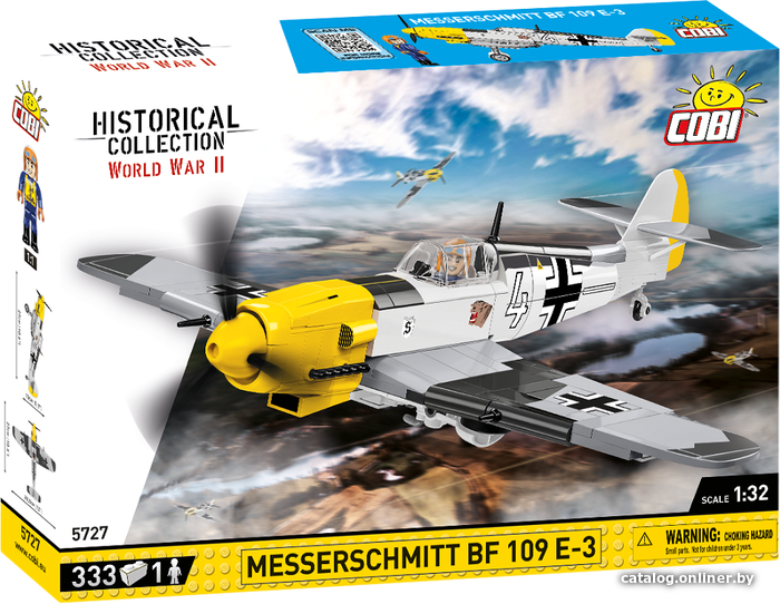 

Конструктор Cobi World War II 5727 Messerschmitt Bf 109 E-3