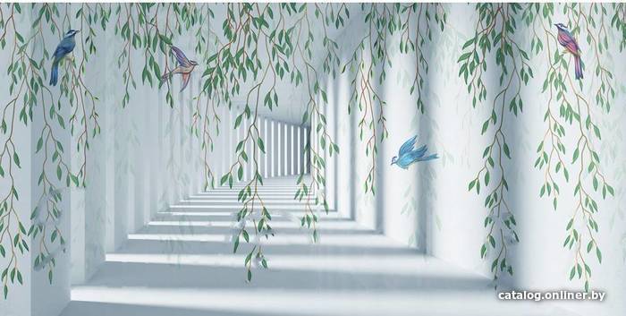 

Фотообои Citydecor Flower Tunnel 3D 2 с защитным покрытием 300x150