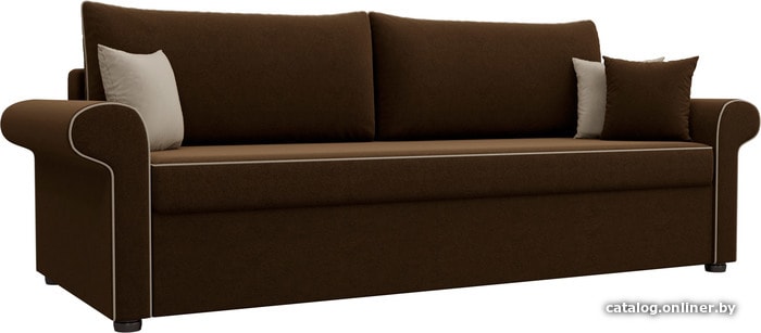 

Диван Лига диванов Милфорд 31543 (микровельвет, коричневый)