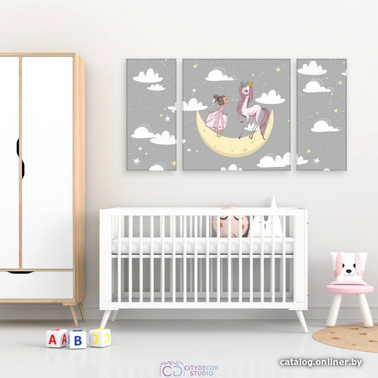 

Модульная картина Citydecor Princess 6.53 60x118 см
