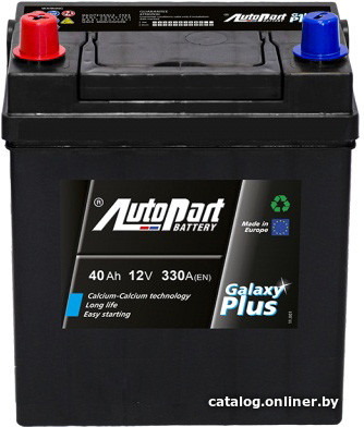 

Автомобильный аккумулятор AutoPart AP401 540-031 (40 А·ч)