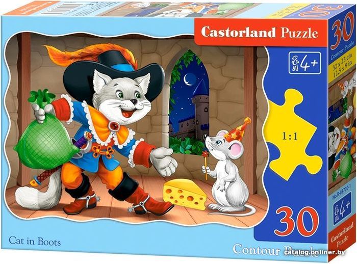 

Мозаика/пазл Castorland Кот в сапогах В-03730
