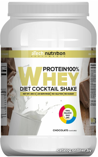 

Протеин Atech Nutrition Whey Protein 100% (840г, шоколад)