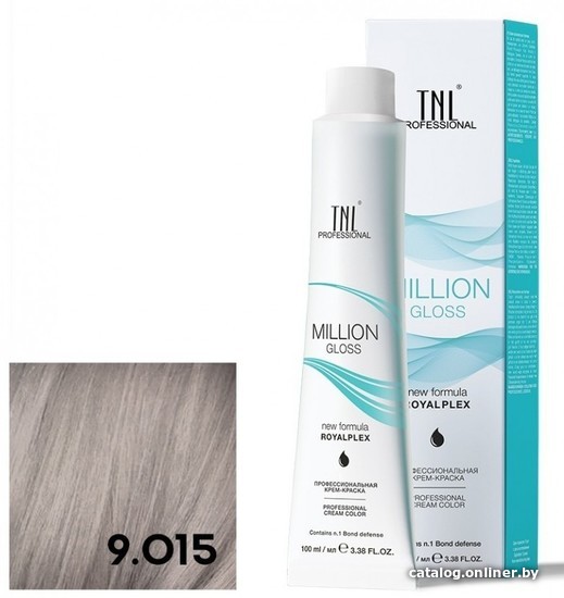 

Крем-краска для волос TNL Professional Million Gloss 9.015 100 мл