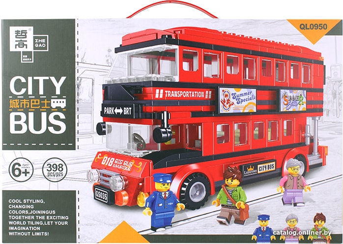 

Конструктор Darvish DV-T-2588 City bus