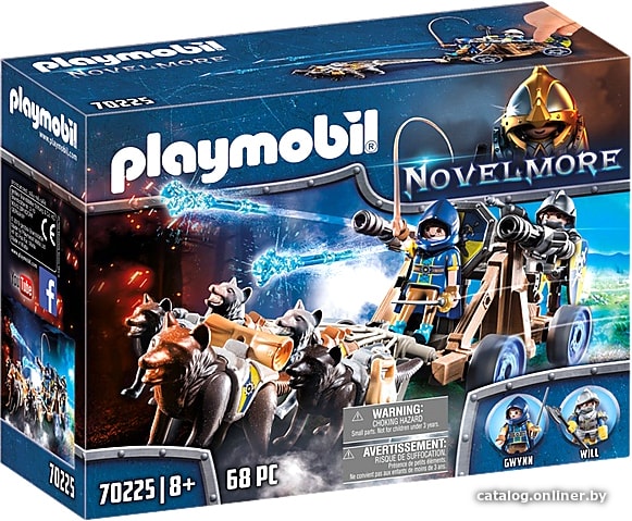 

Конструктор Playmobil PM70225 Волчий отряд Novelmore