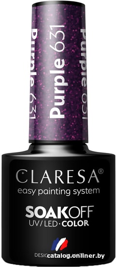 

Гель-лак Claresa Hebrid (purple 631) 5 мл