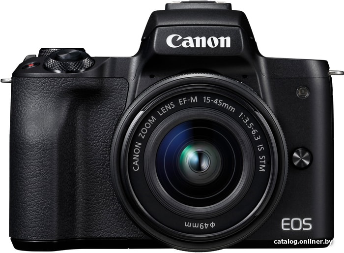 

Беззеркальный фотоаппарат Canon EOS M50 Kit 15-45mm (черный)