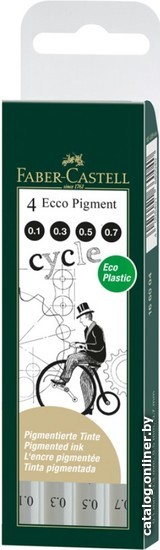 

Набор линеров Faber Castell ECCO Pigment 166004 (4 шт)