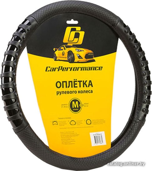 

Оплетка на руль Car Performance CP-2070 BK/BK (M) (черный)
