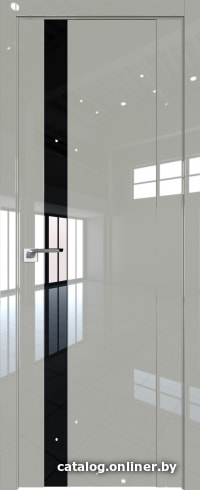 

Межкомнатная дверь ProfilDoors 62L 60x200 (галька люкс, стекло lacobel черный лак)