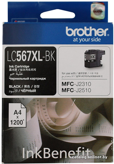 

Картридж Brother LC567XLBK