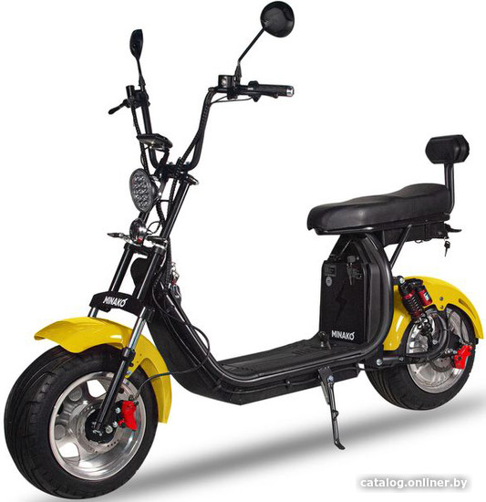 

Электросамокат Minako Rex-D 2000w 40Ah (желтый)