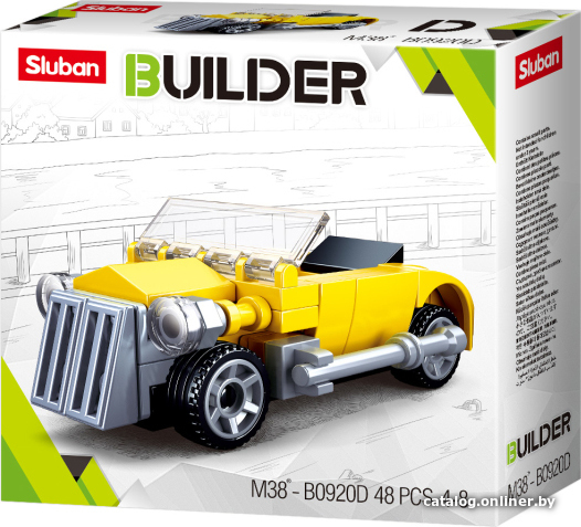 

Конструктор Sluban Builder M38-B0920D Ретро автомобиль