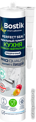 

Герметик Bostik Perfect Seal Кухня нейтральный (280 мл, прозрачный)