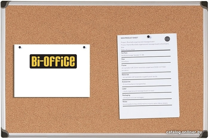 

Офисная пробковая доска Bi-Office 90x60 GCA031178