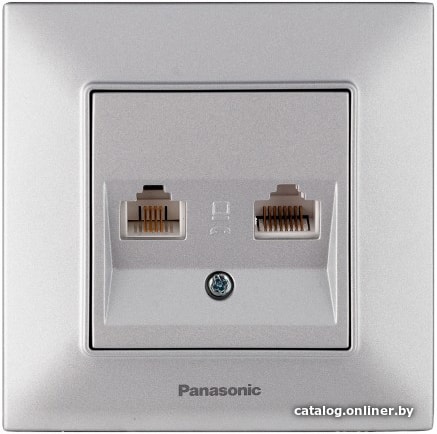 

Розетка компьютерная Panasonic Arkedia Slim WNTC04082SL-BY