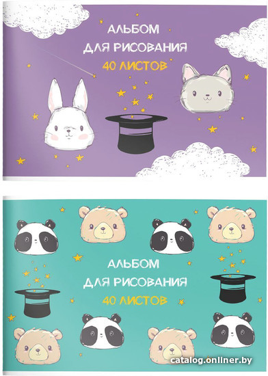 

Альбом для рисования Schoolformat Волшебные животные АЛ40-ВЖ (40 л)
