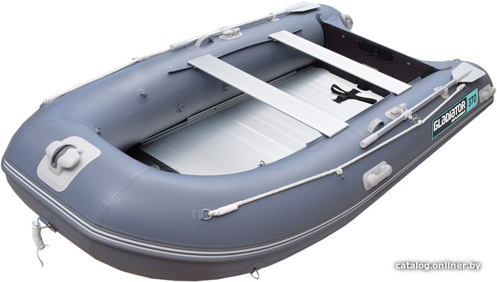 

Моторно-гребная лодка Gladiator C370AL (темно-серый)