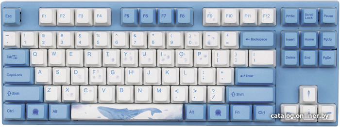 

Клавиатура Varmilo VEM87 Sea Melody (EC V2 Iris, нет кириллицы)