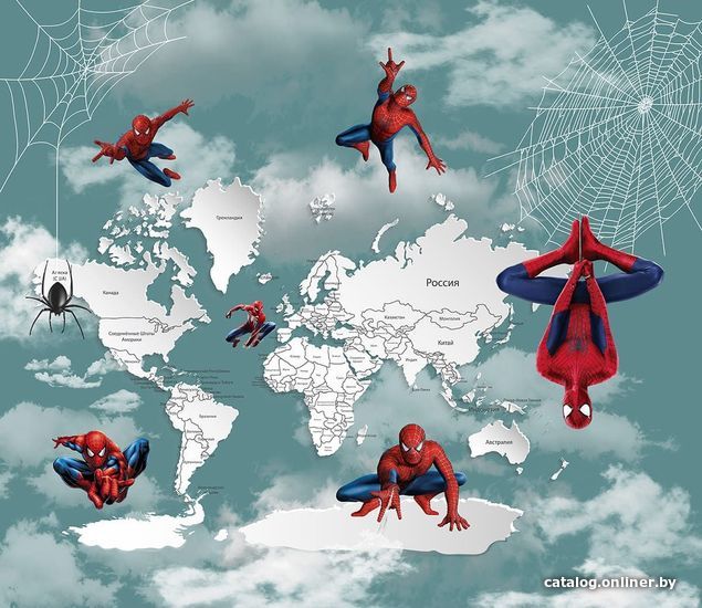 

Виниловые обои Citydecor Superhero Spiderman 2 300x270