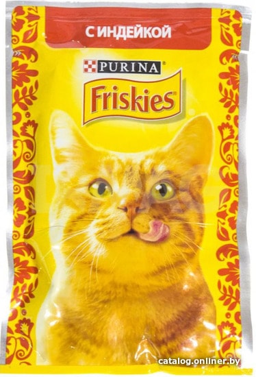 

Пресервы Friskies индейка в подливе 0.085 кг