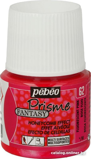 

Краска для стекла и керамики PEBEO Fantasy Prisme 166062 (45 мл, флуоресцентный розовый)