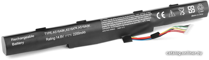 

Аккумуляторы для ноутбуков Копия Acer Aspire E5-523G Series 14.8V 2200mAh