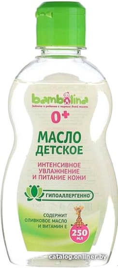 

Косметическое масло детское Bambolina Увлажнение и питание 250 мл