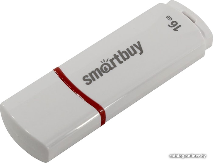 

USB Flash SmartBuy Crown Compact 16GB (белый)