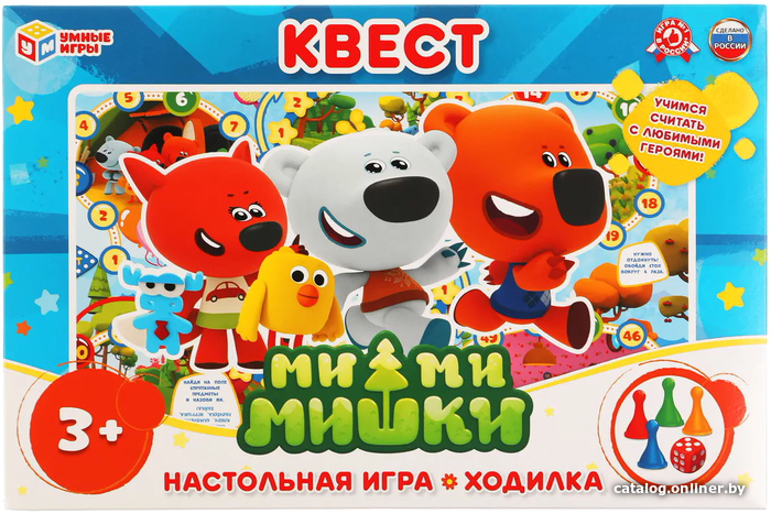 

Настольная игра Умные игры Квест. МиМиМишки