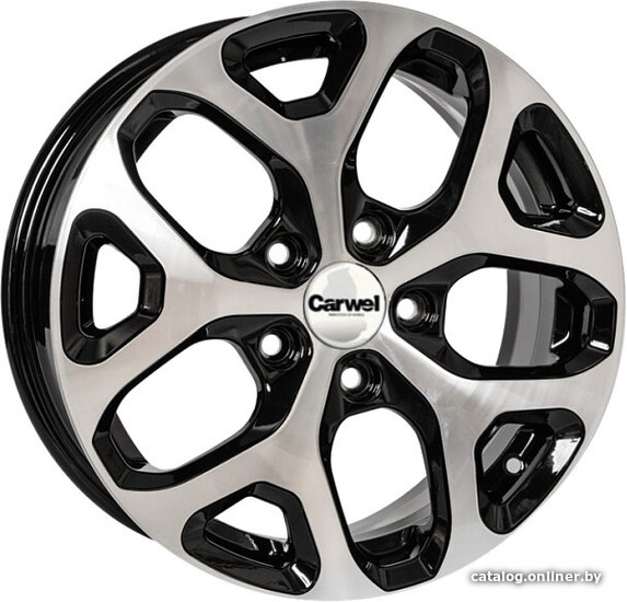 

Литые диски Carwel Аль 174 16x6.5" 5x114.3мм DIA 66.1мм ET 50мм AB