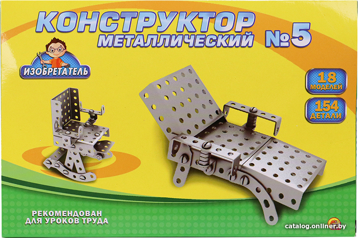

Конструктор Рыжий кот №5 Изобретатель К-7746
