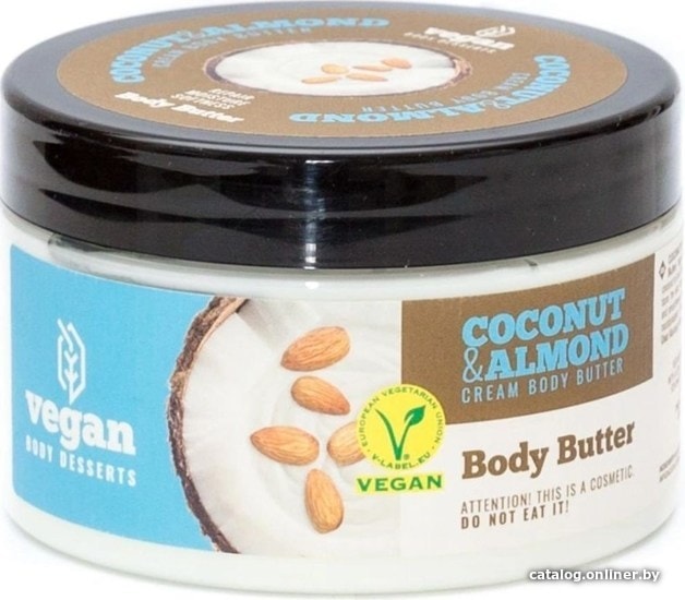 

Vegan Desserts Крем-масло для тела Coconut & Almond Cream 250 мл