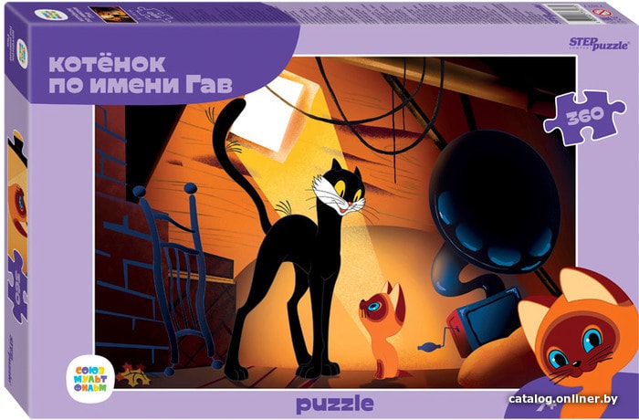 

Пазл Step Puzzle Котенок по имени Гав 73077 (360 эл)