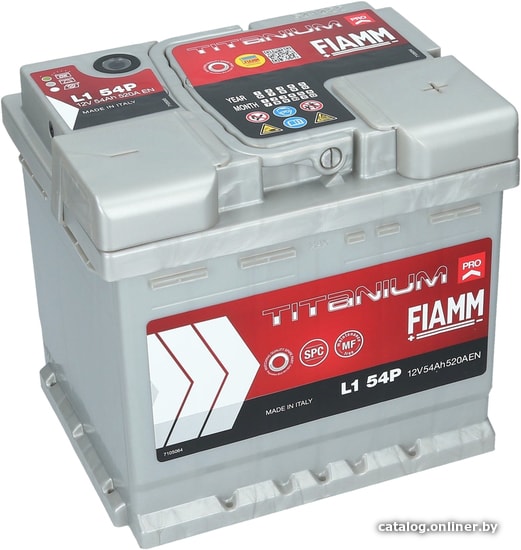 

Автомобильный аккумулятор FIAMM Titanium Pro (54 А·ч)