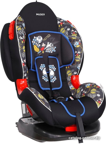 

Детское автокресло Siger Кокон ISOfix Микки Маус (футбол/черный)