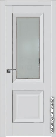 

Межкомнатная дверь ProfilDoors 2.88U 70x200 (аляска, стекло square матовое)