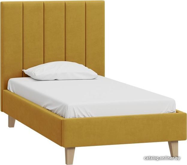 

Кровать Divan Скаун 90x200 (velvet yellow)